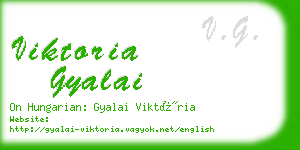 viktoria gyalai business card